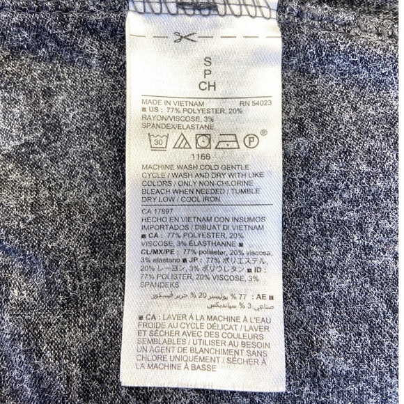 👗 OLD NAVY || Knit V-Necked Shirt Dress- - Picture 4 of 6